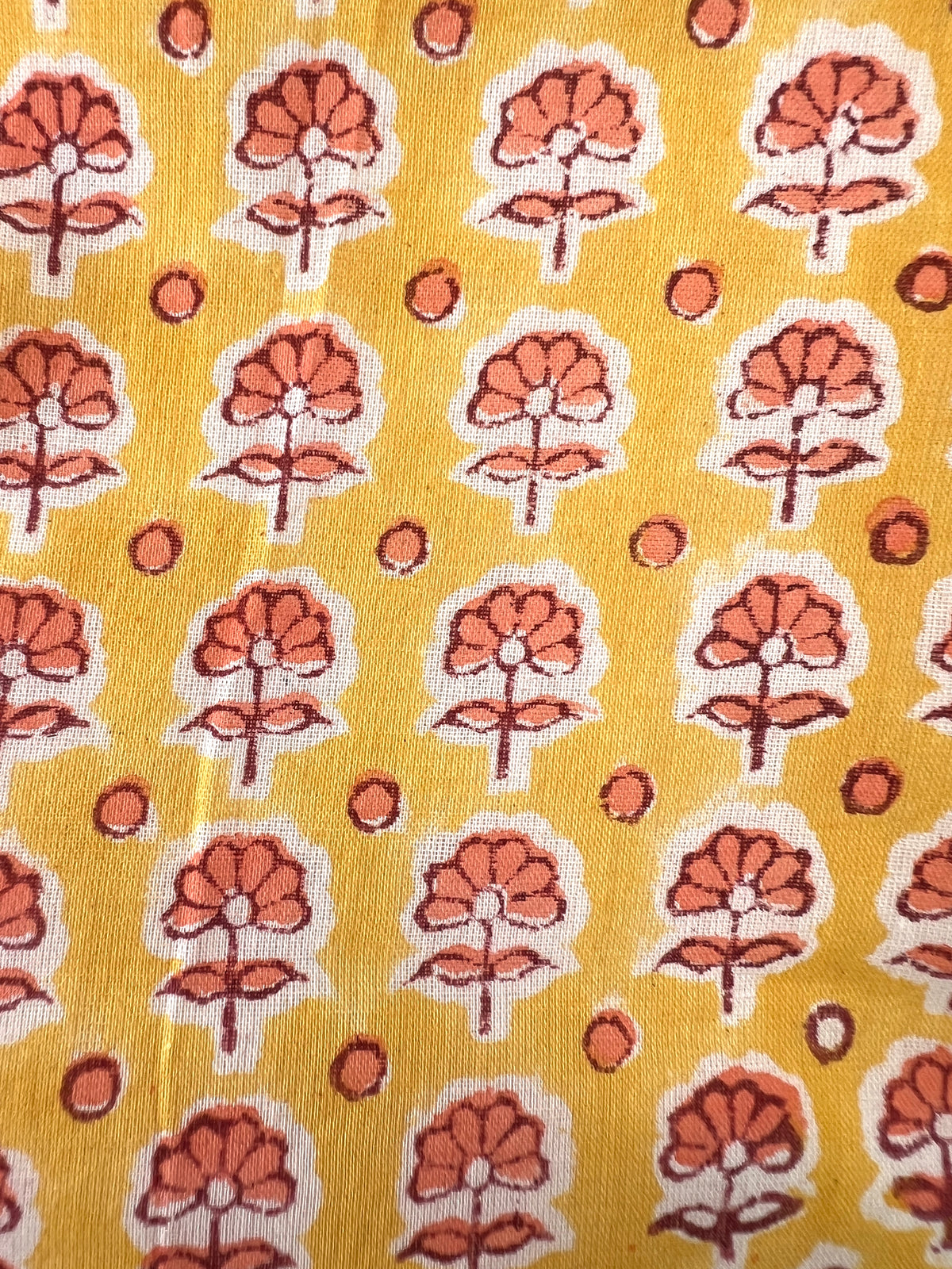 Yellow Floral Bucket Hat