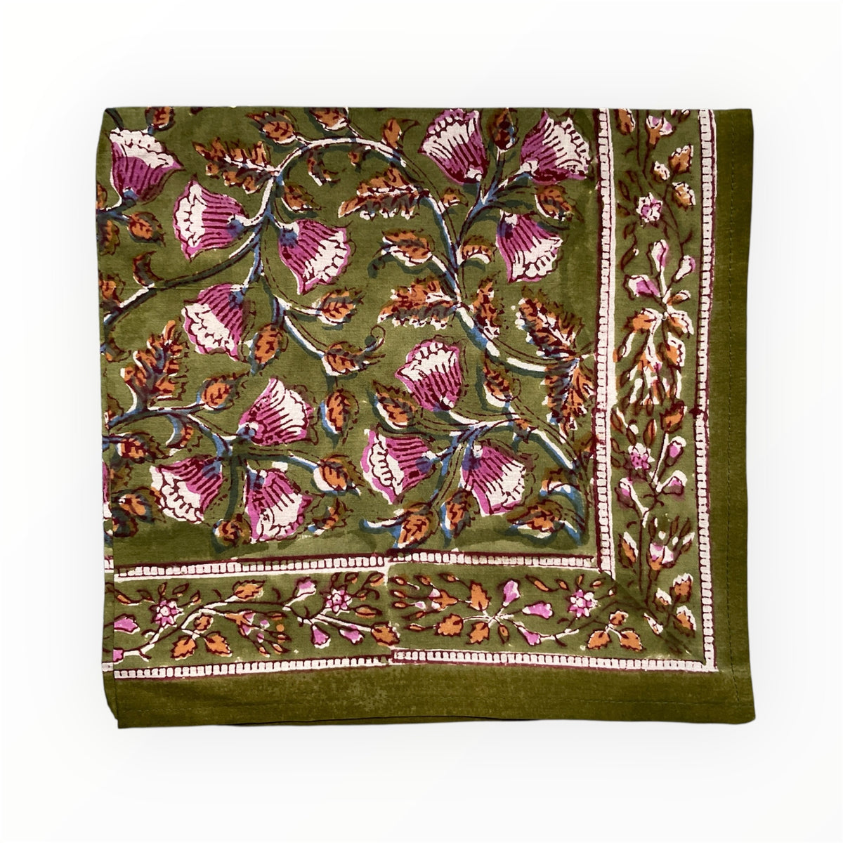 Green Floral-G1 BANDANA