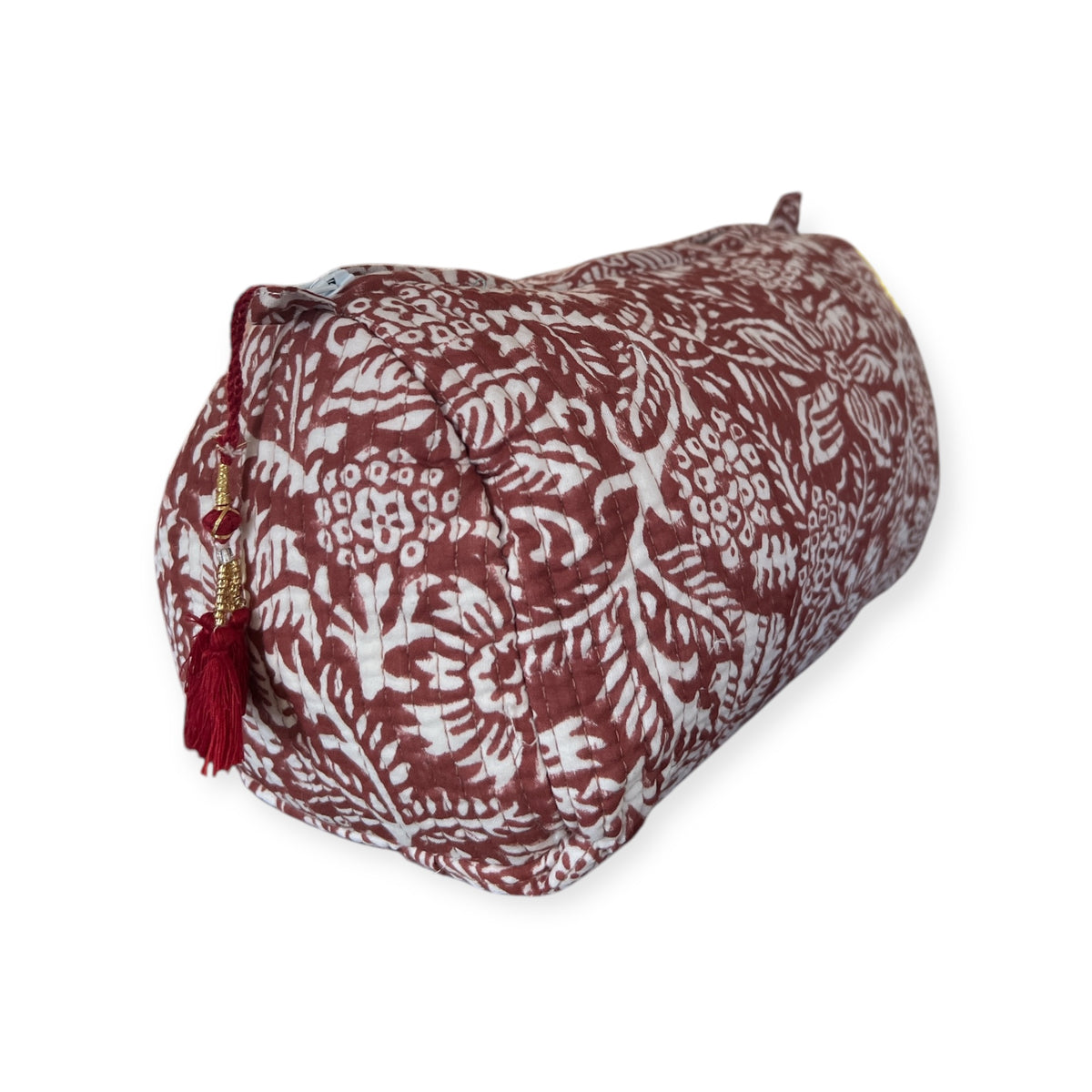 (NLM118) Make Up Bag Earthen Brown Resist Vines