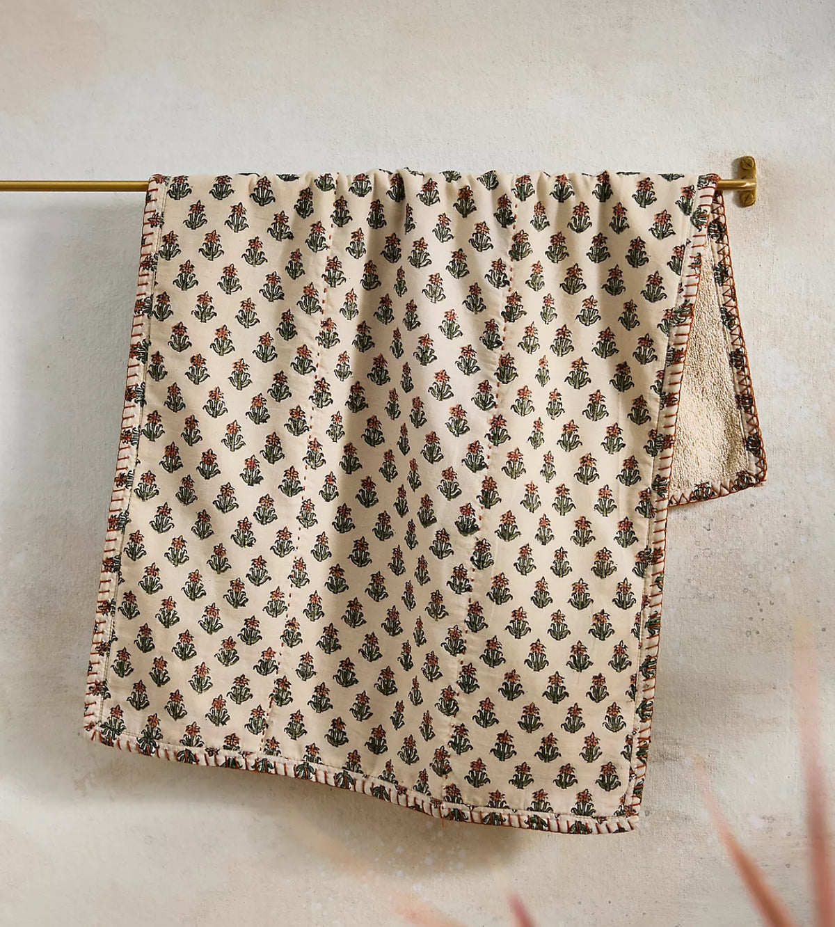 Hand Towel Mustard Buti
