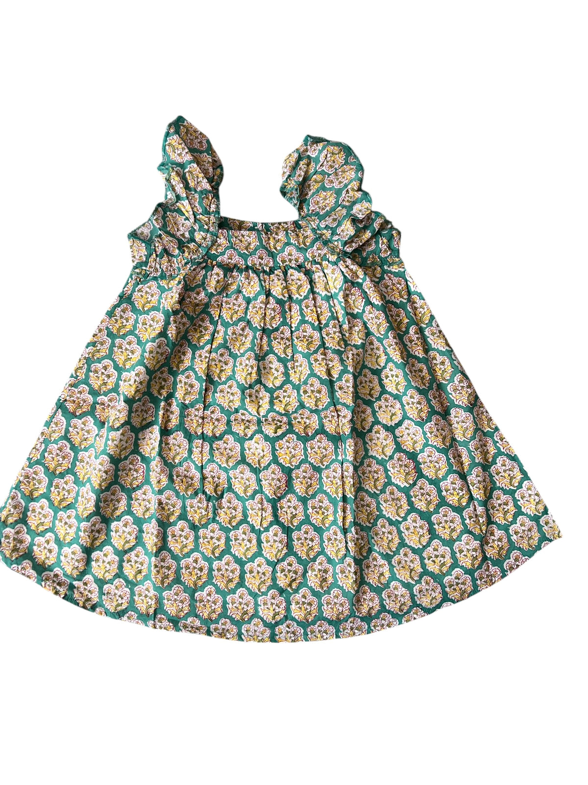 Child’s Green Garden Dress