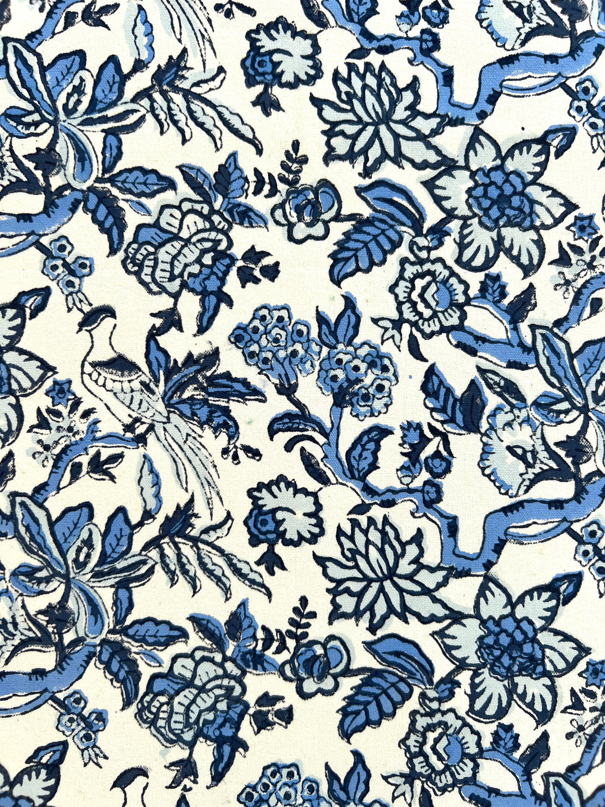 Blue Botanica Table Runner (16" x 112")