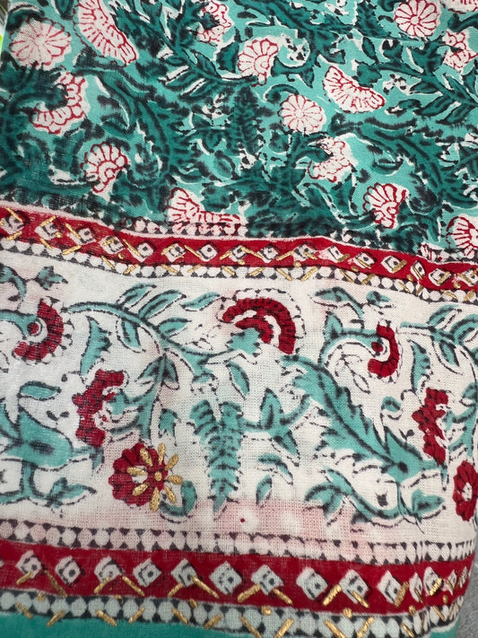 Green Short Kaftan