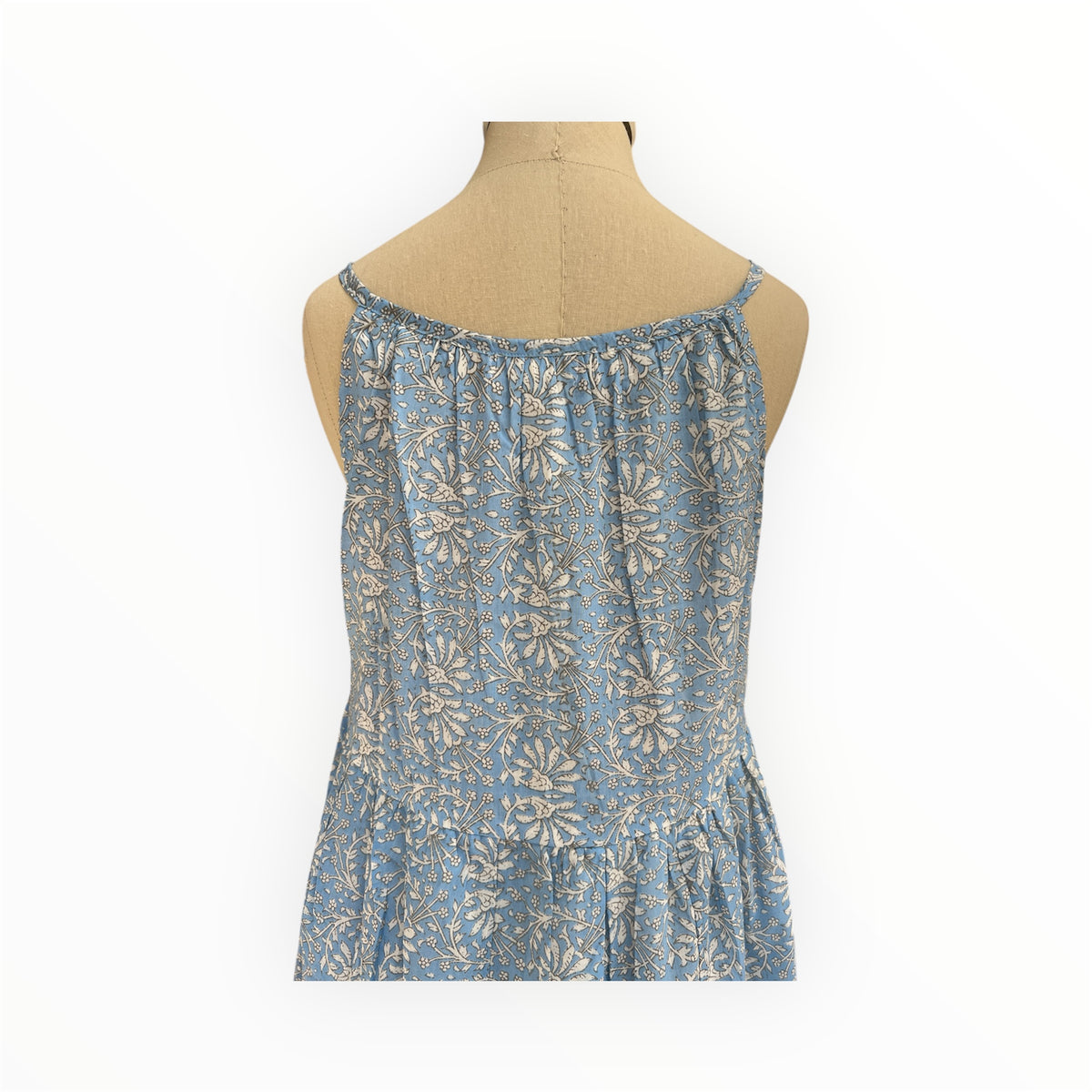 Keyhole Dress - Blue