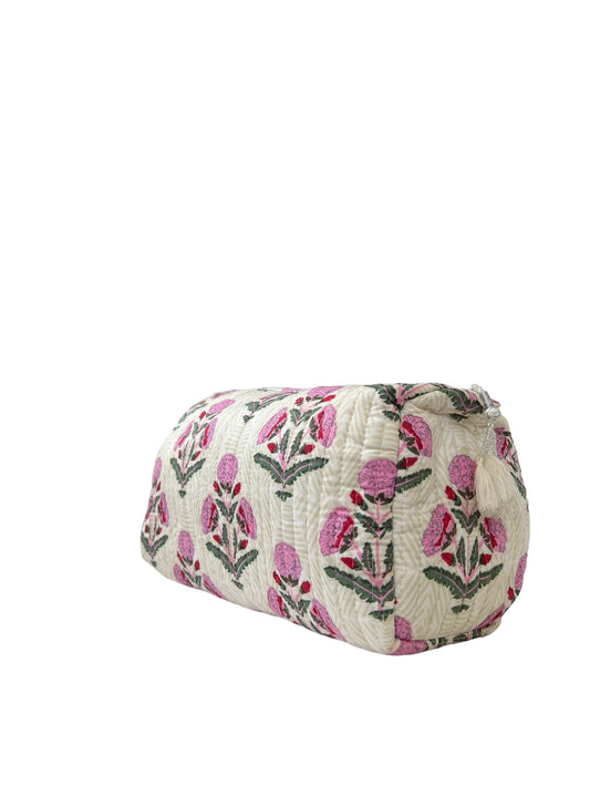 (M048) Make Up Bag Kitty Pink