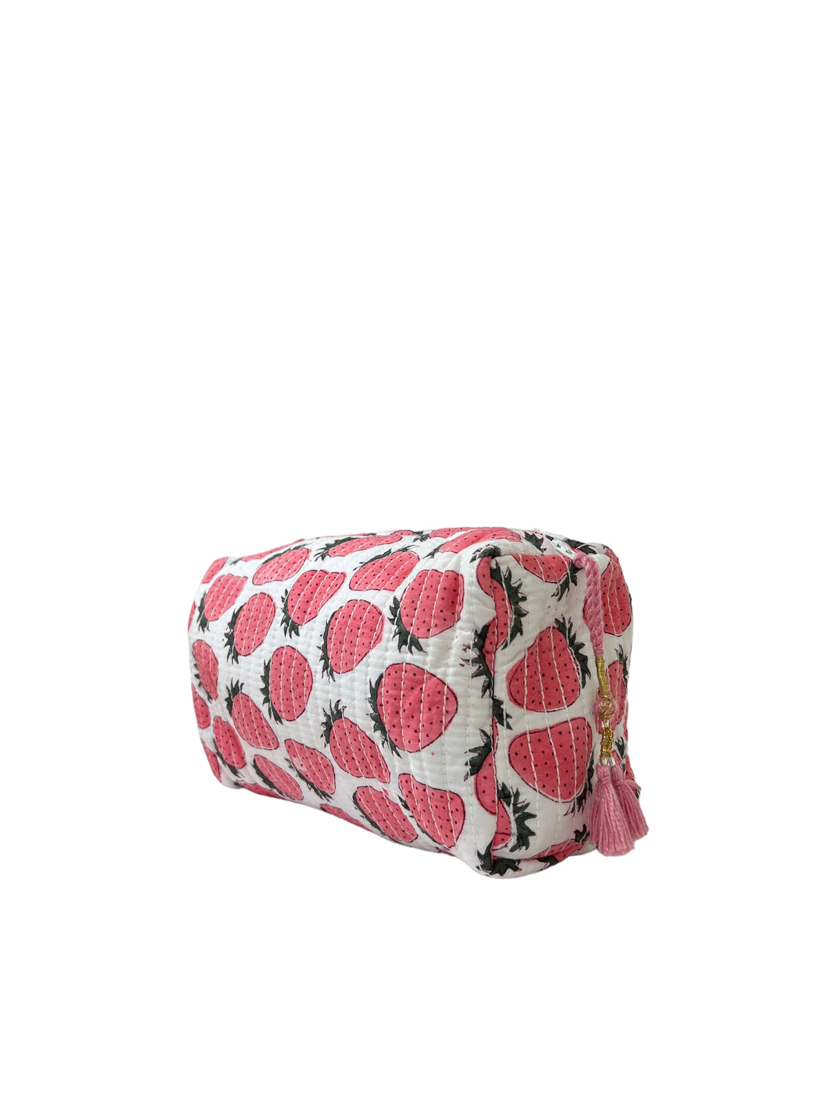 (M001) Make Up Bag Strawberry Pink