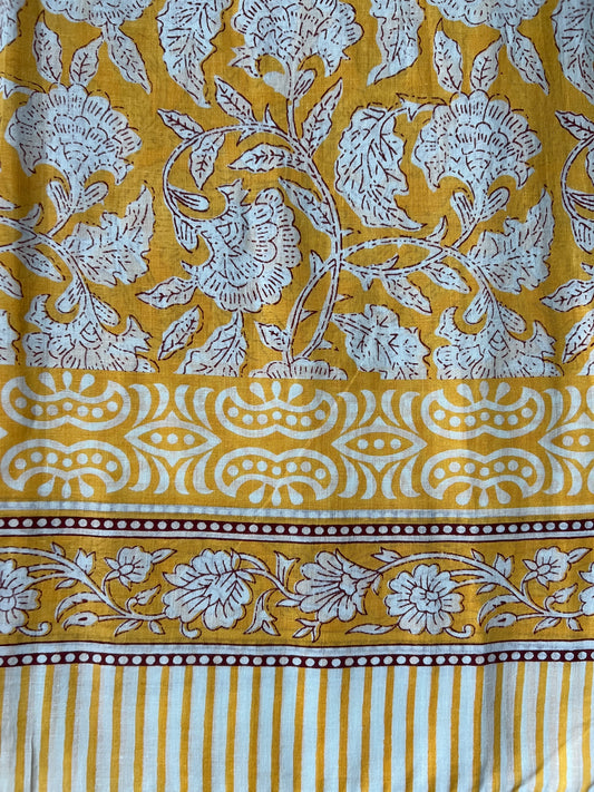 Marigold Floral Sarong (23A)