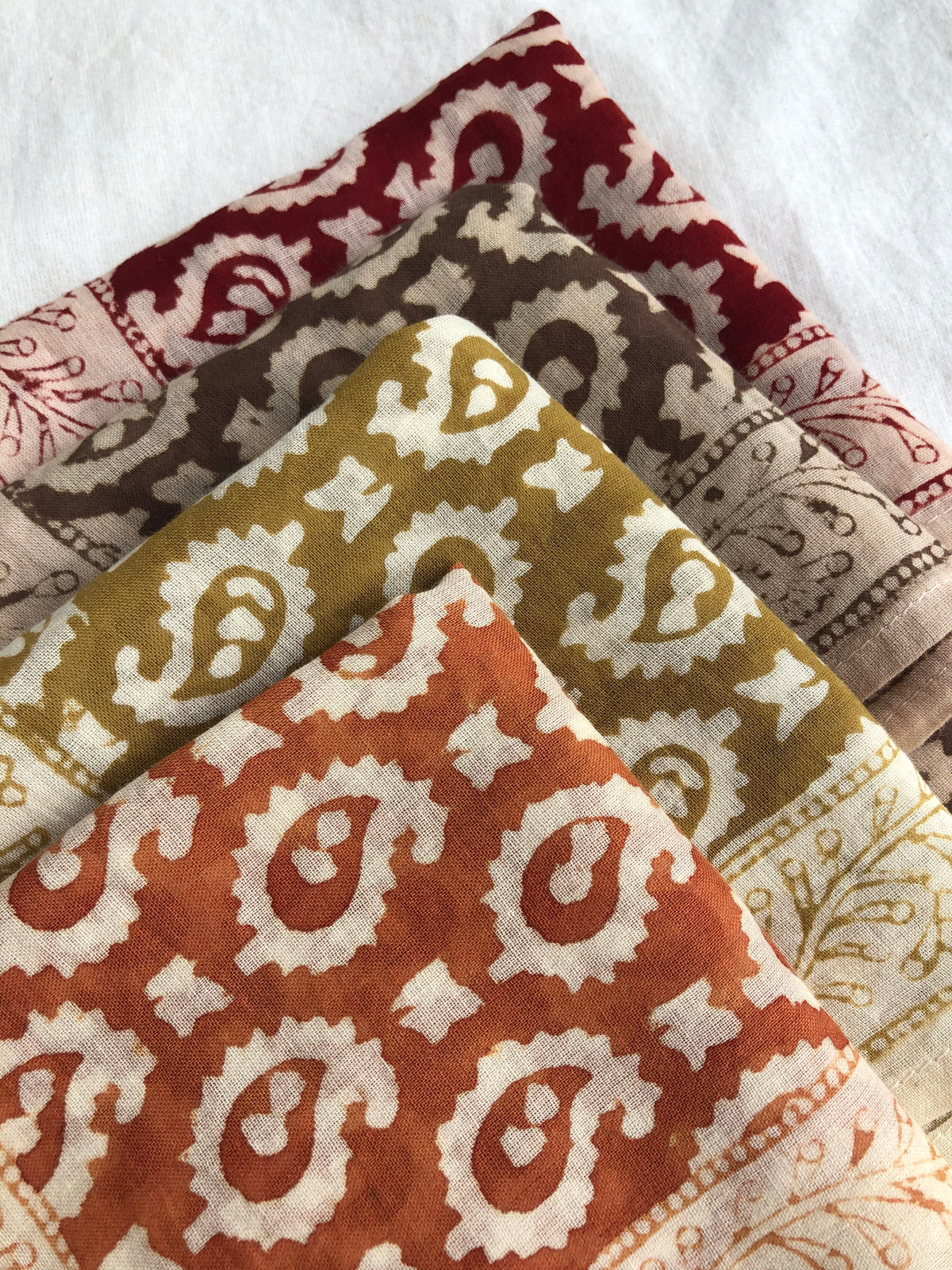 PAISLEY BANDANA - MUSTARD