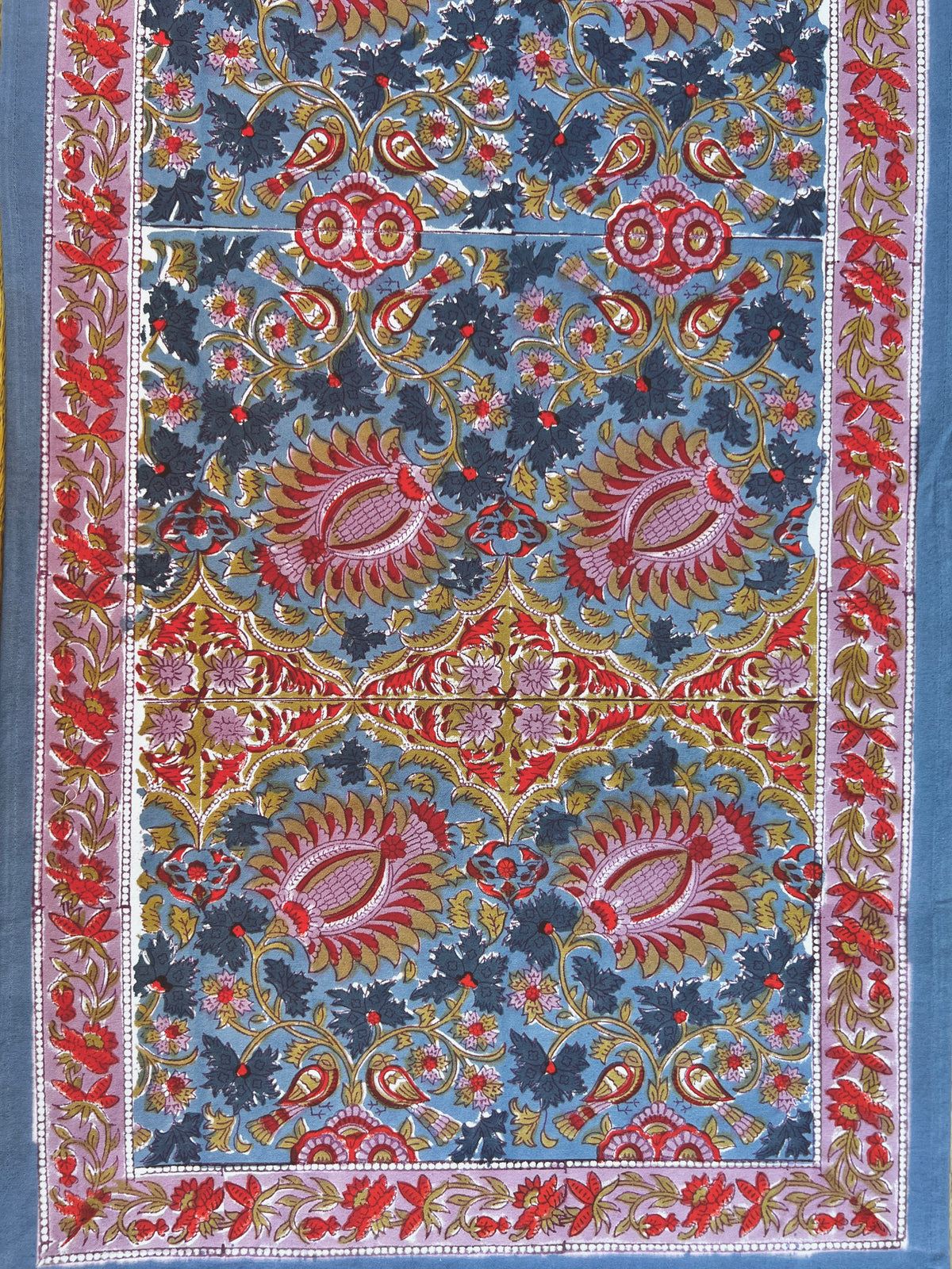 Bird of Paradise Blue Table Runner (2 sizes)