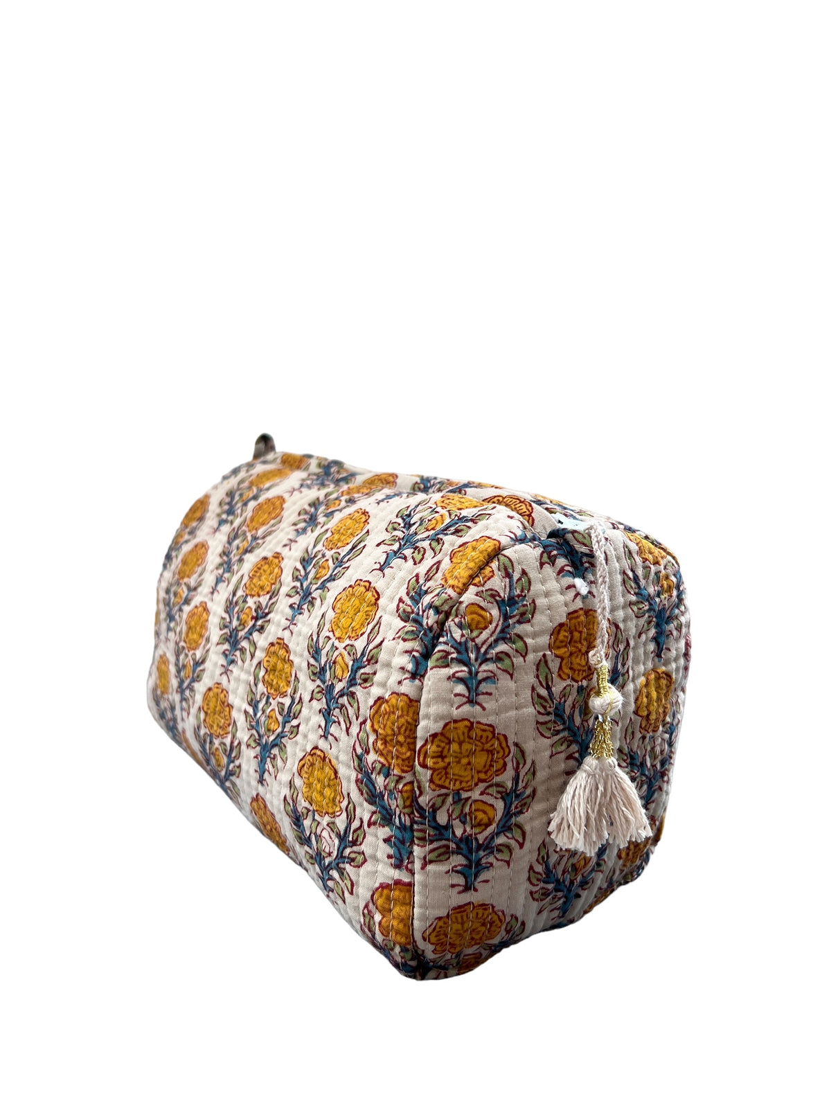 (M100) Make Up Bag Yellow Harvest Autumn Shades