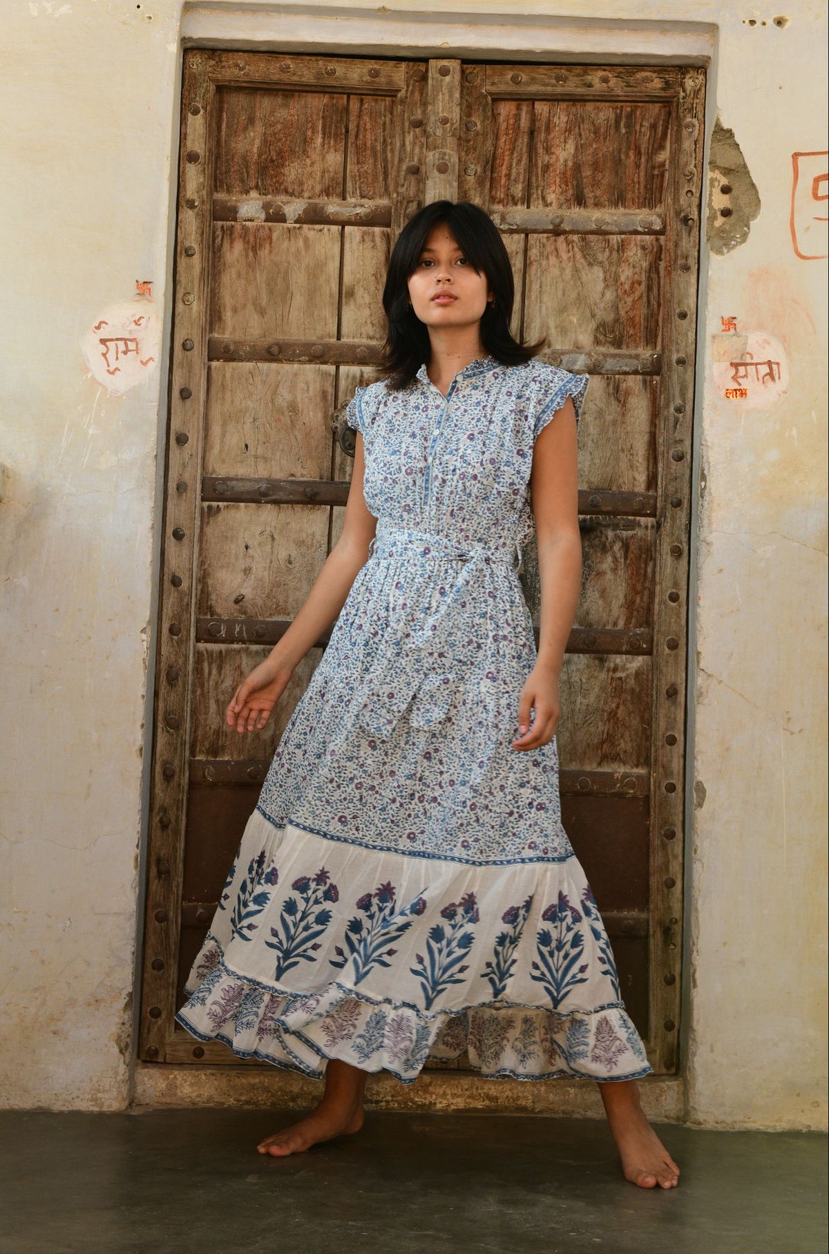 Sydney Dress - Blue/Purple