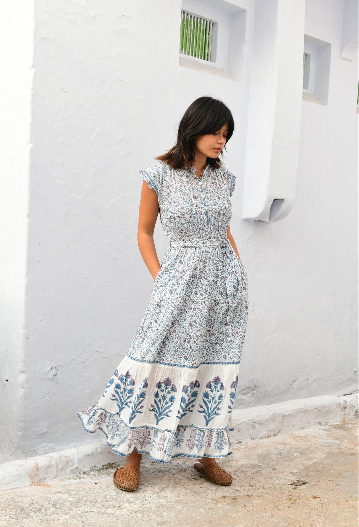 Sydney Dress - Blue/Purple
