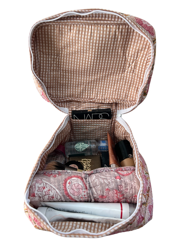Vanity Tote Pink Jaal (V001)