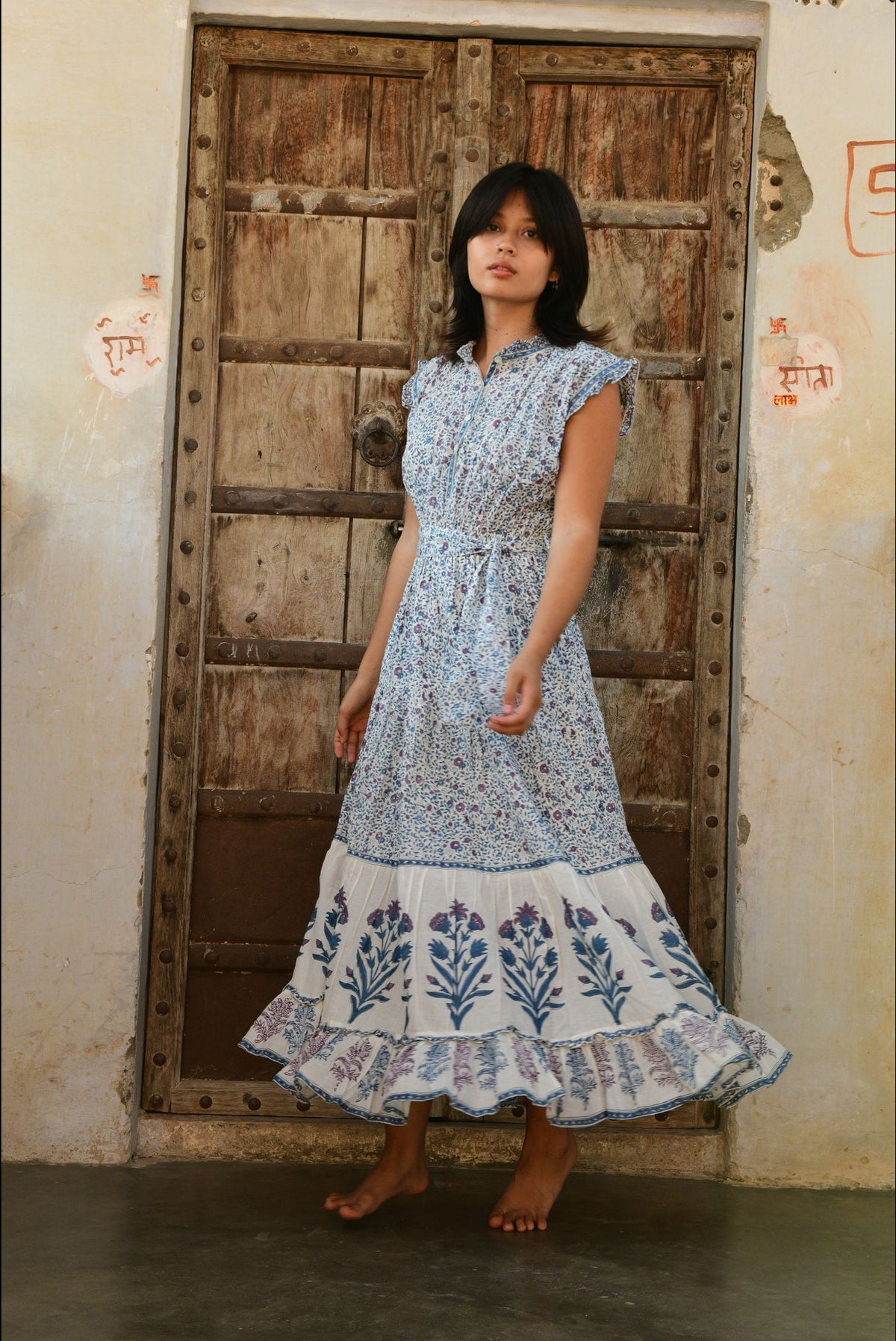Sydney Dress - Blue/Purple