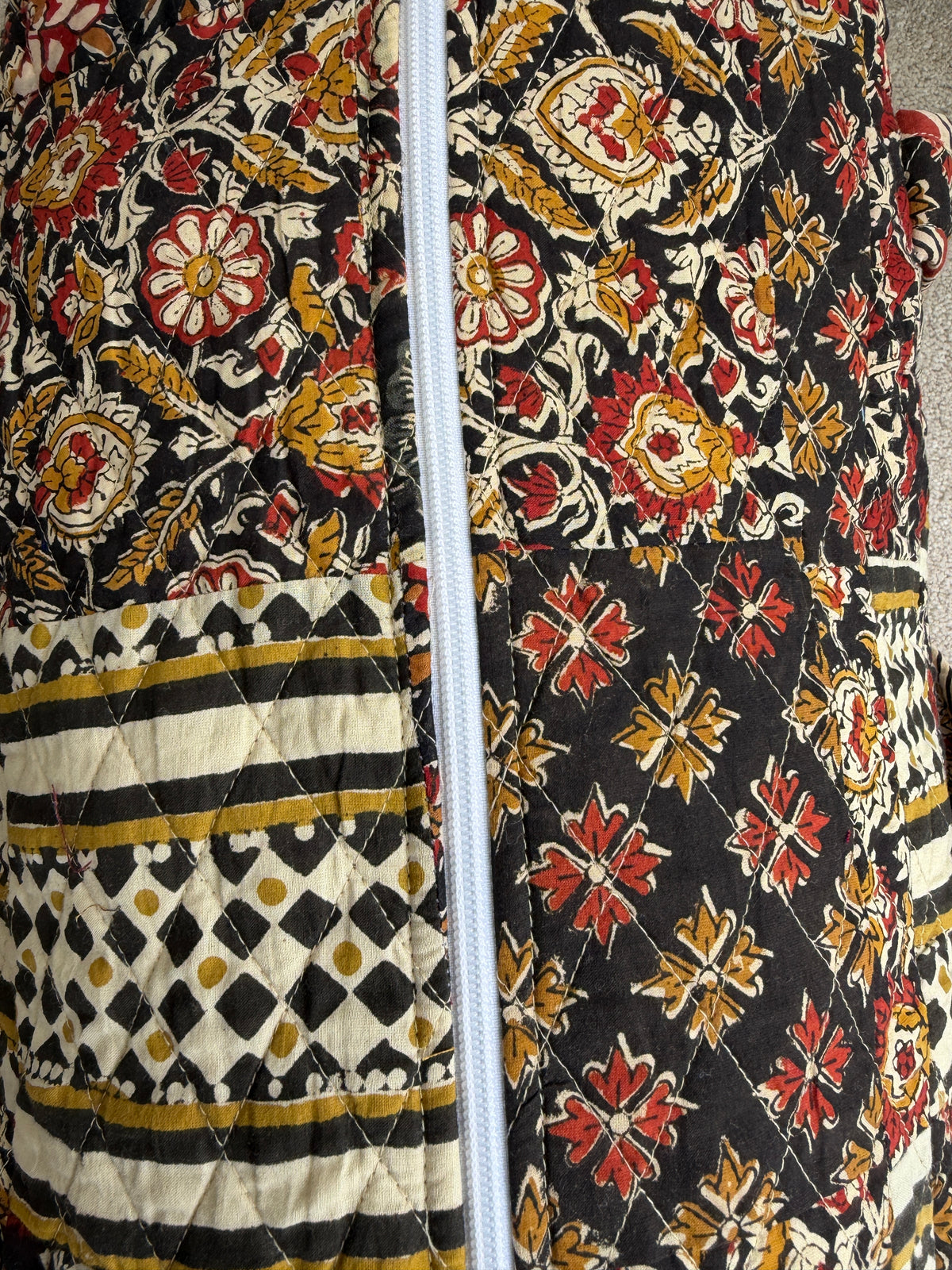 Kashmir Patchwork Weekender Duffel Bag