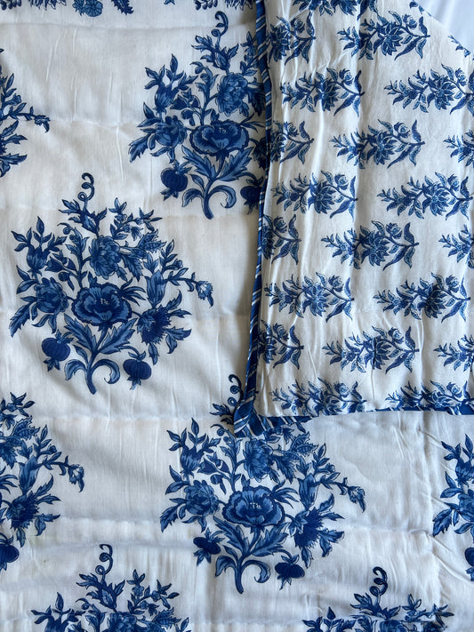 Blue Sprig Quilt