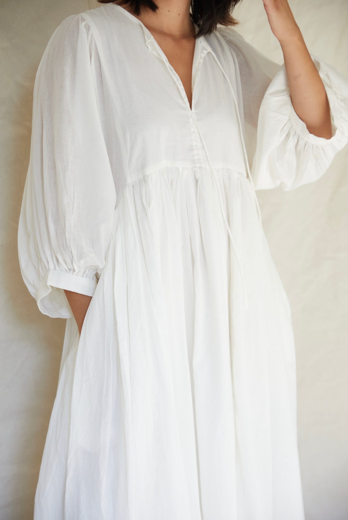 Selena Dress White