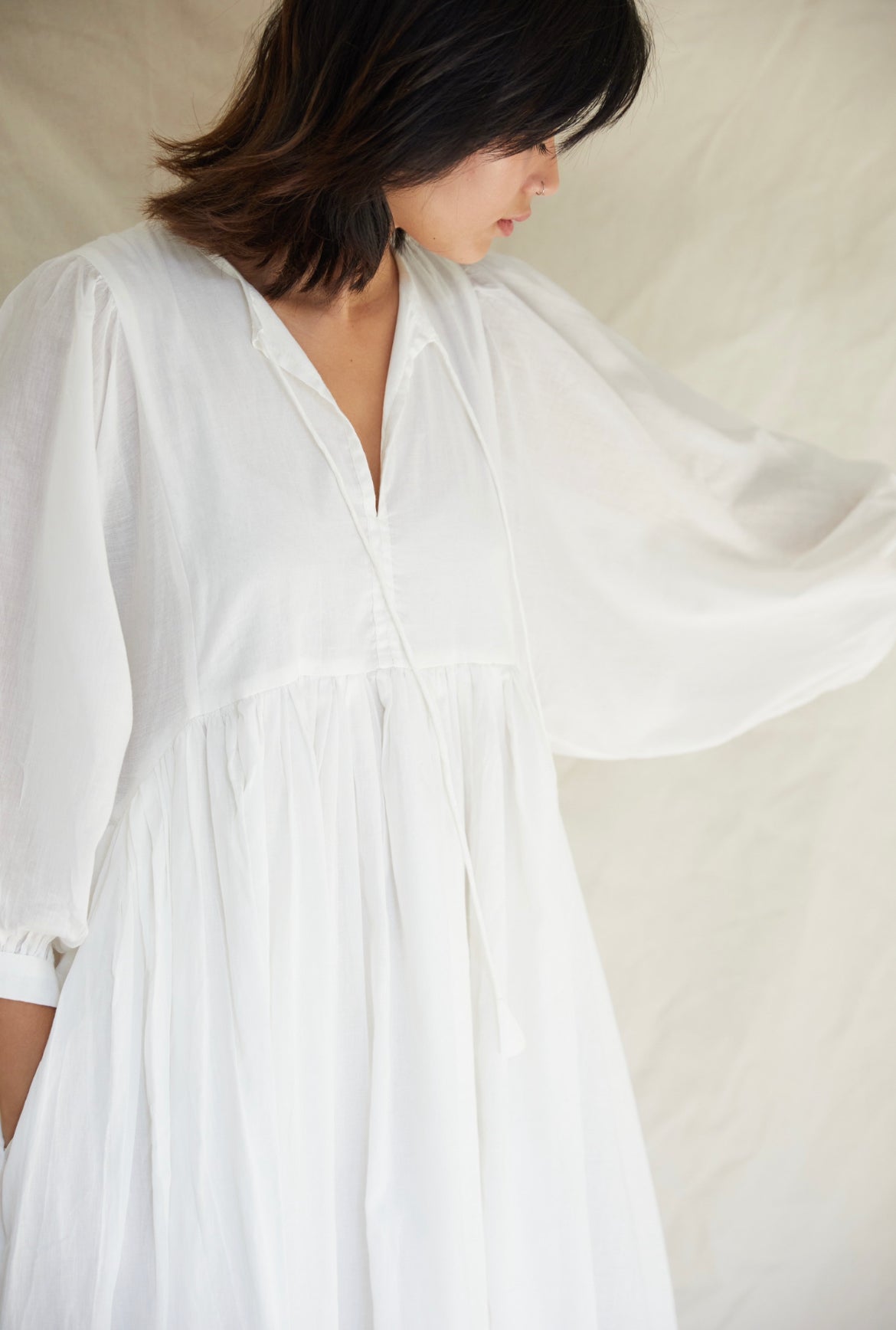 Selena Dress White