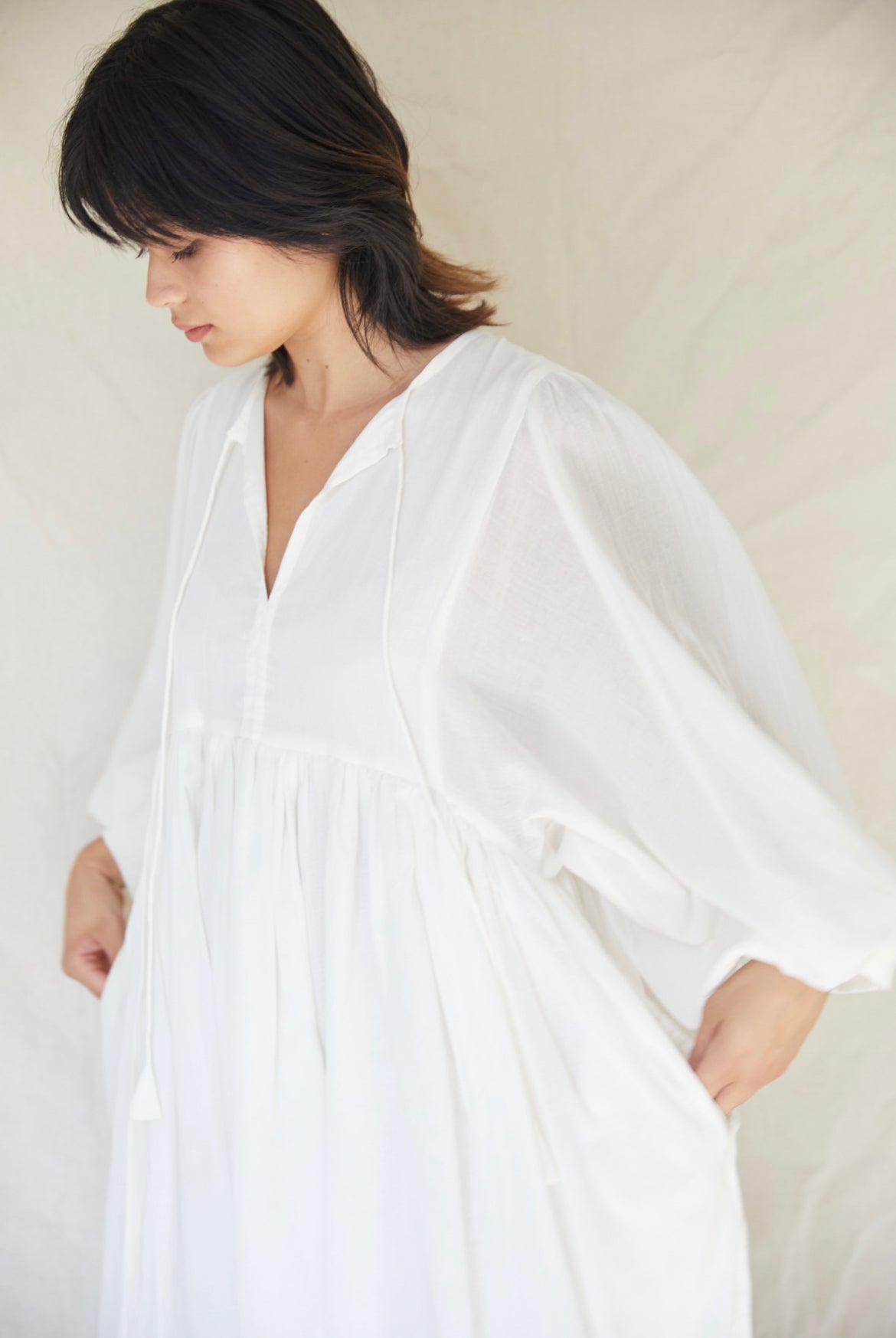 Selena Dress White