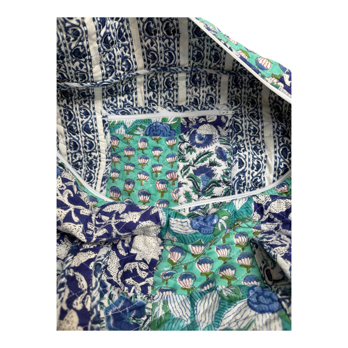 Jodhpur Patchwork Weekender Duffel Bag