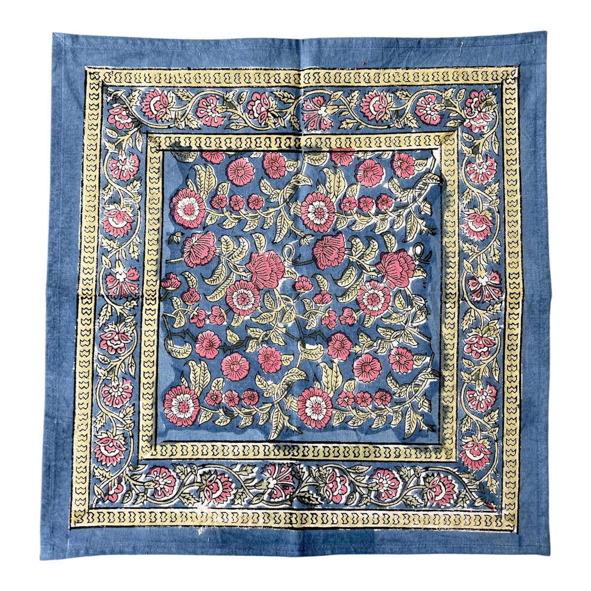 Meadowlands Blue Pink Napkins