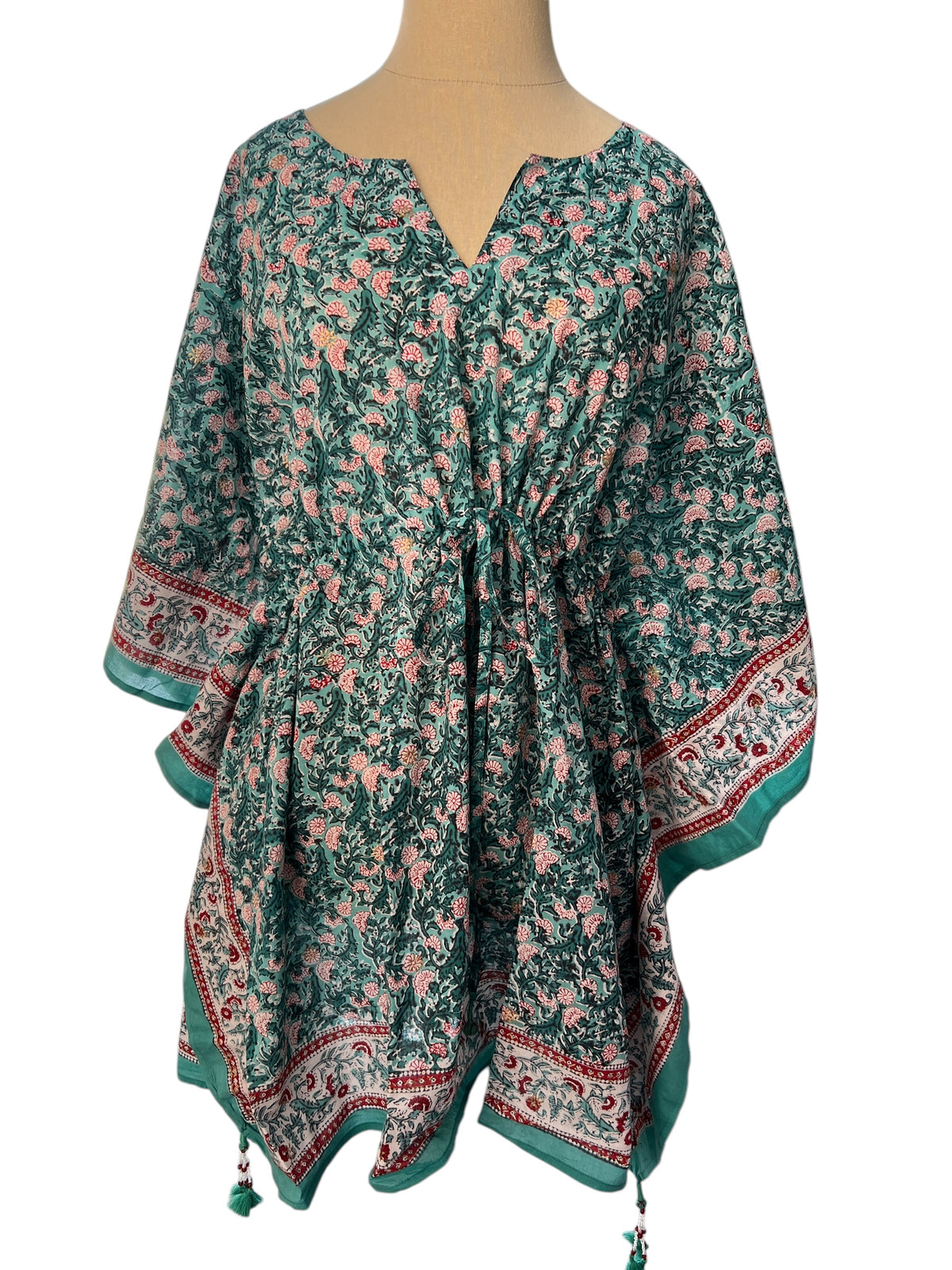 Green Short Kaftan