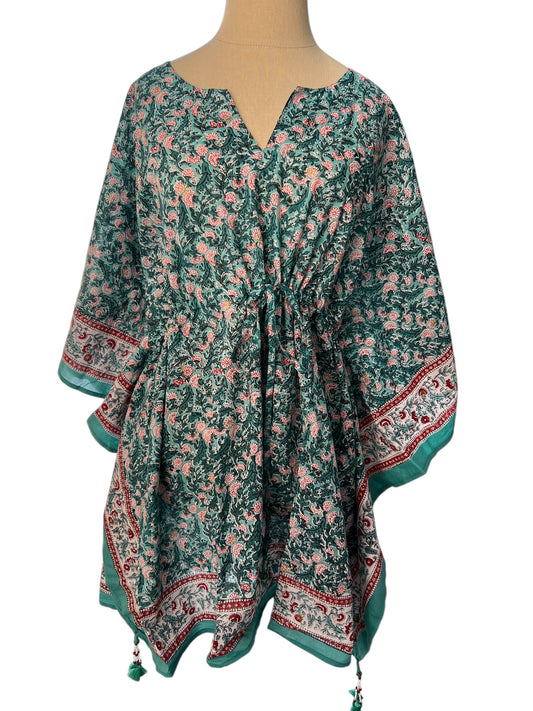 Green Short Kaftan