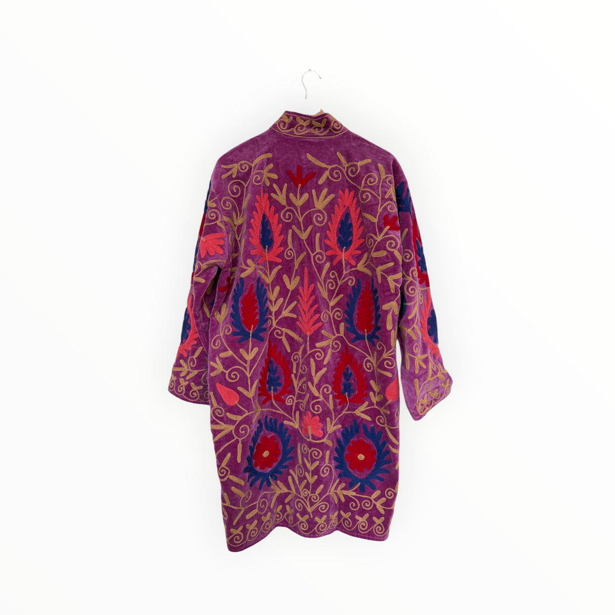 Mulberry Garden Velvet Medium Length Jacket