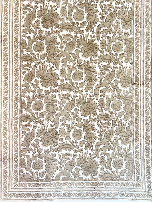 Desert Vine Taupe Table Runner