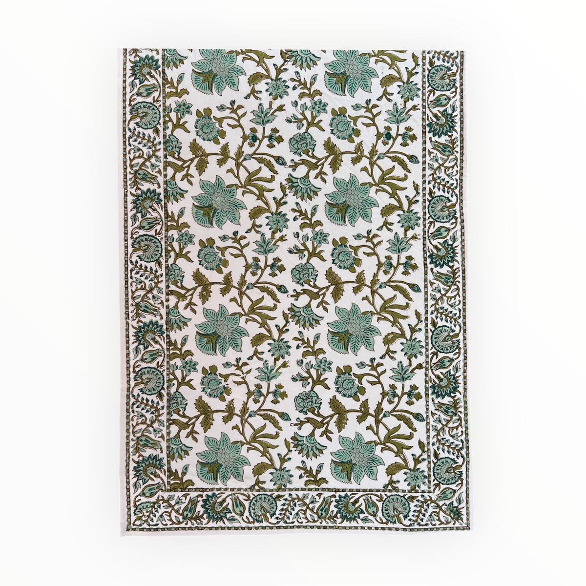 Mint Green Garden Table Runner (20" x 60")