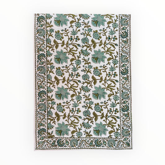Mint Green Garden Table Runner (20" x 60")
