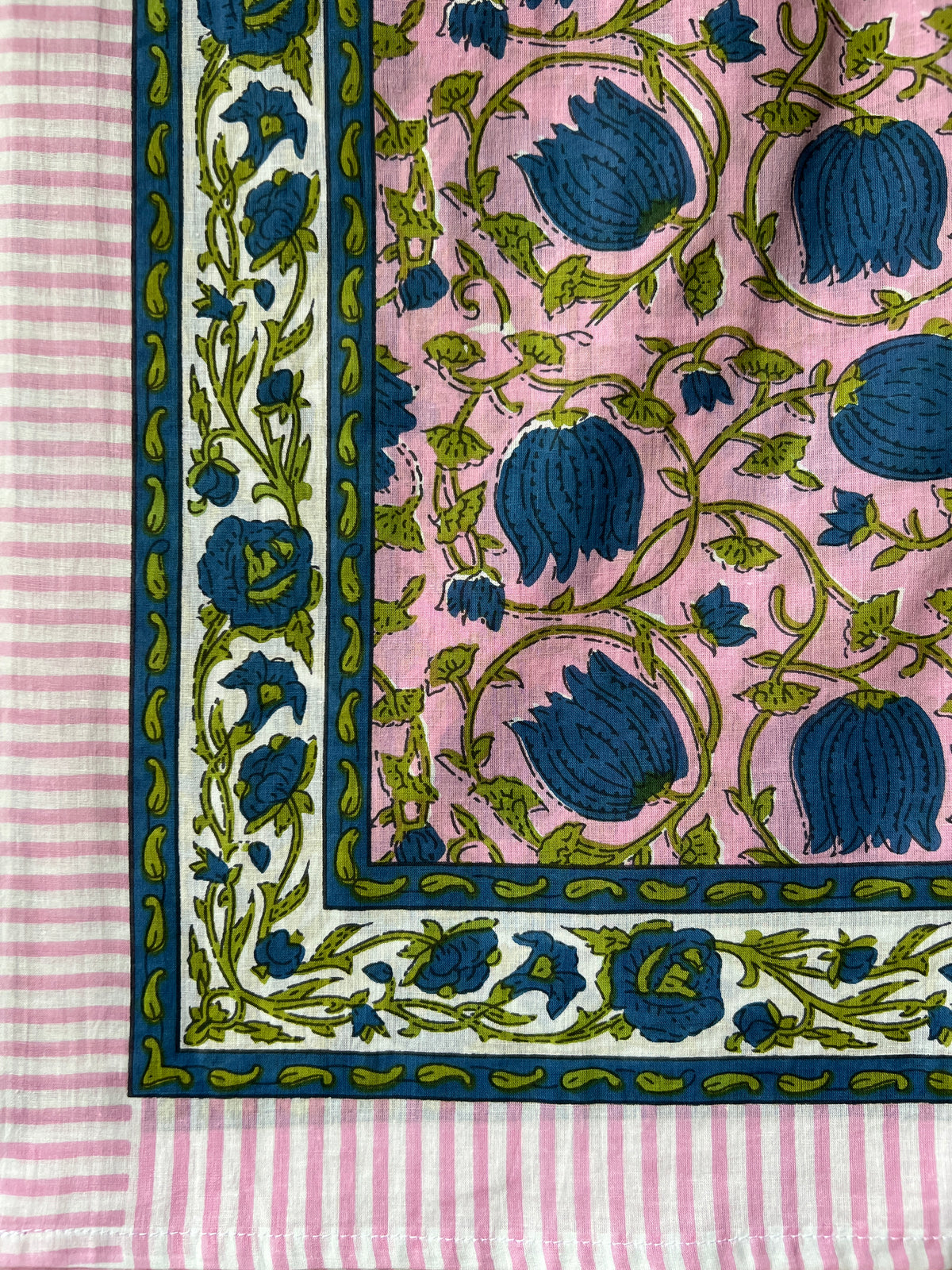 Pink/Blue/Green Vines Sarong (23C)
