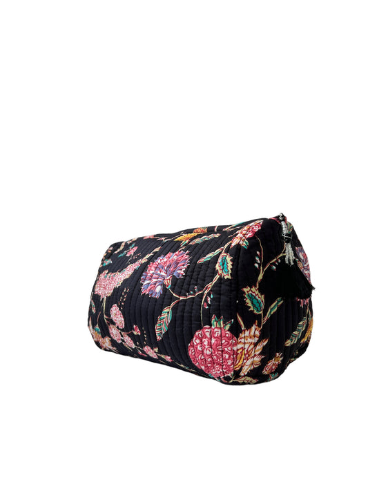 (M052) Make Up Bag Raven Black