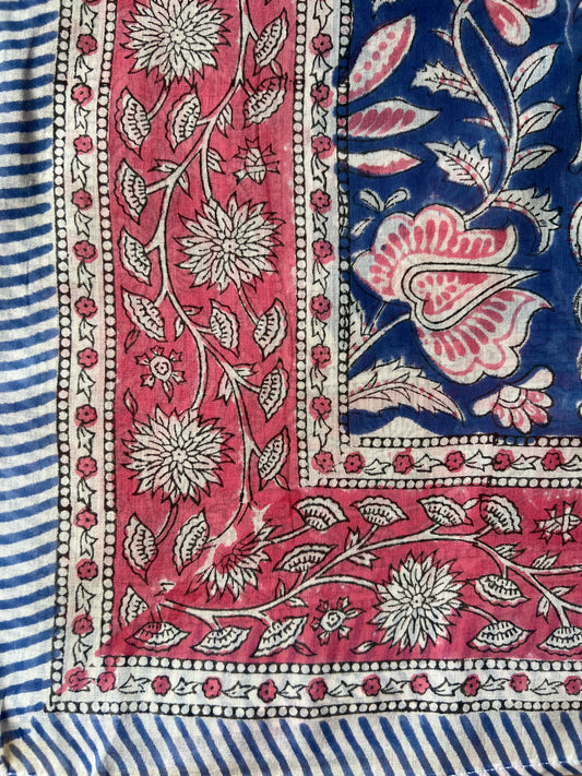 Aralia Blue + Pink Sarong  (24B)
