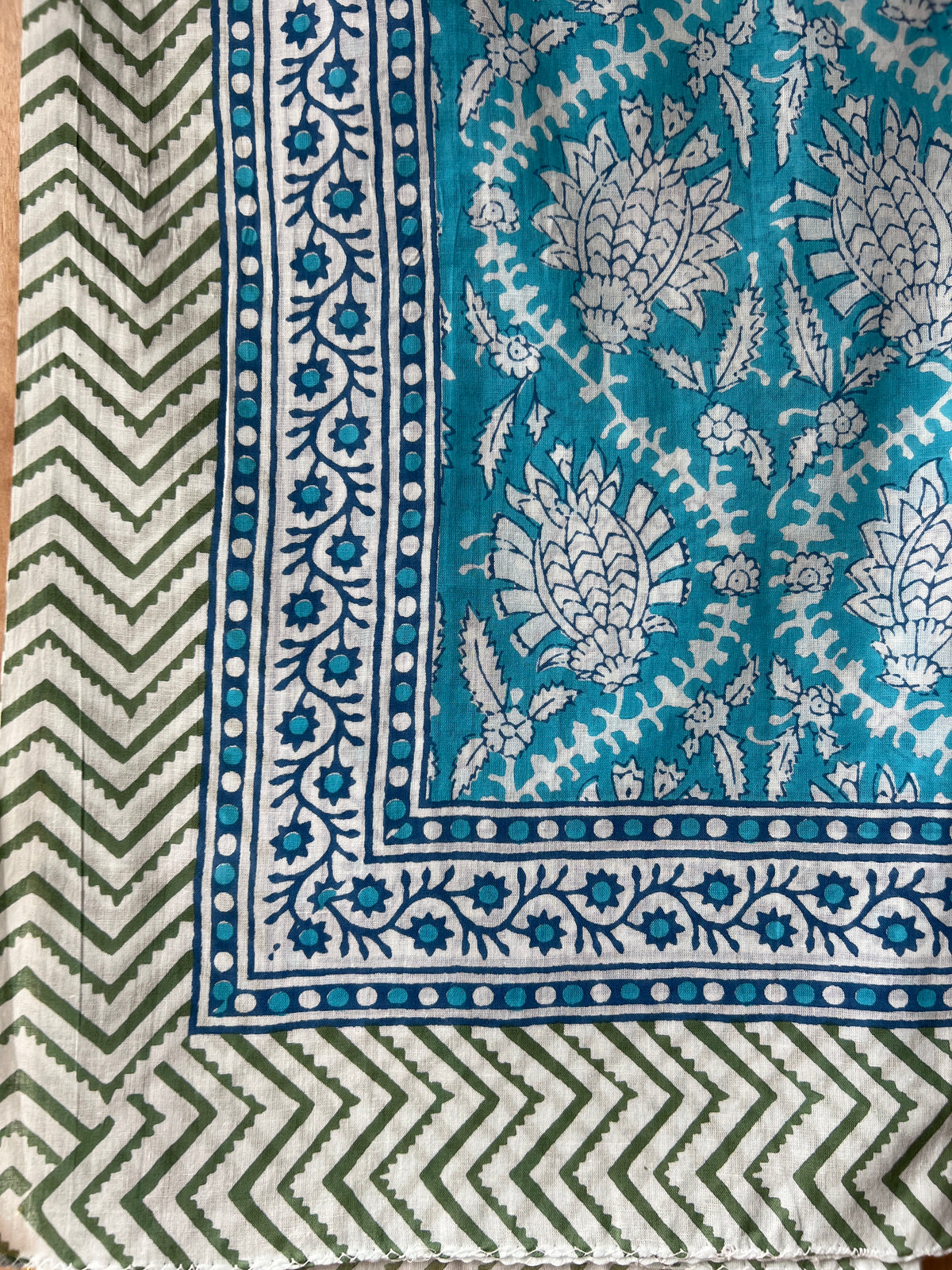 Aqua Flower Sarong (23D)
