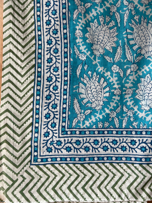 Aqua Flower Sarong (23D)