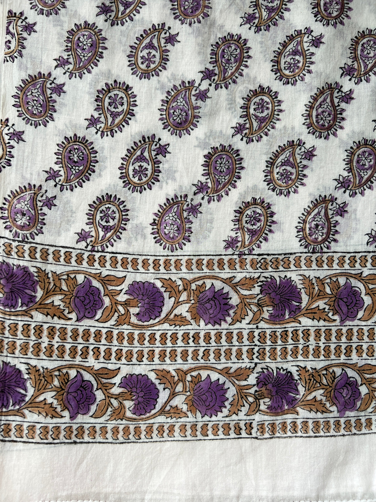 Purple Paisley Sarong (23N)