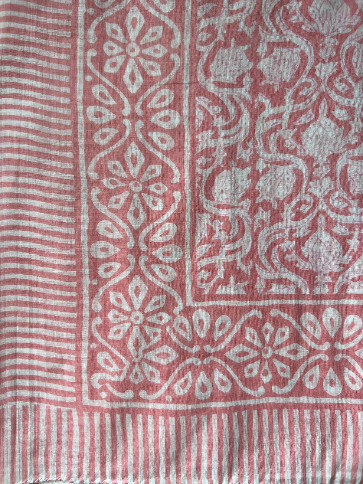 Peony Pink Floral Sarong (23F)