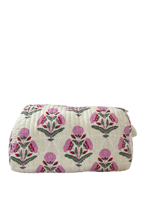 (M048) Make Up Bag Kitty Pink