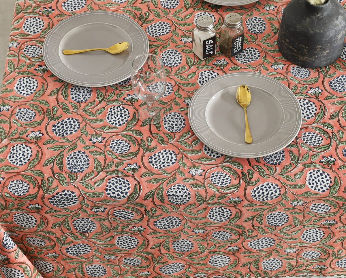 Pomegranate Salmon Napkins