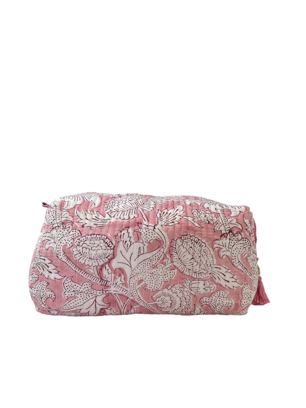 (M003) Make Up Bag Orchid Pink Floral