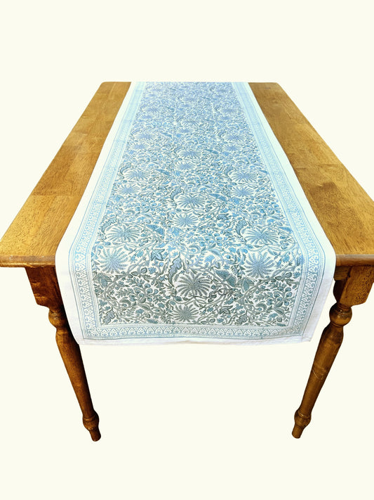 Sky Blue Table Runner (20" x 72")