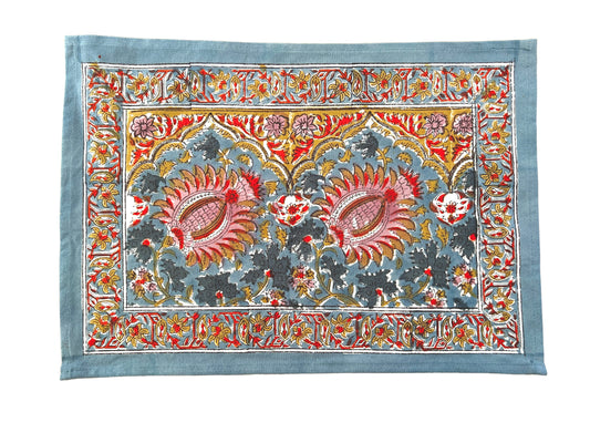 Bird of Paradise Blue Placemats