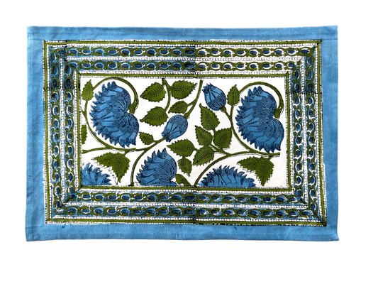 Lilly White + Blue Napkins
