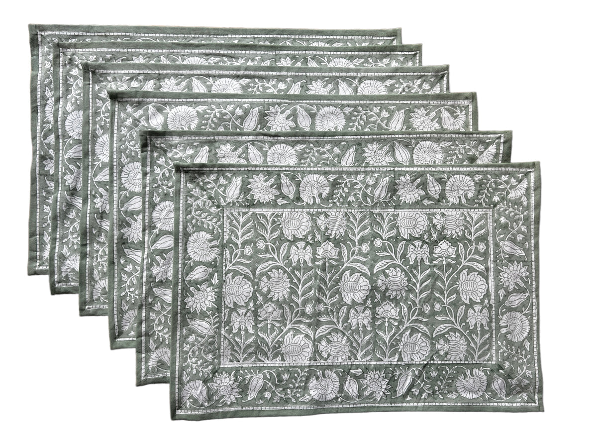 Sage Green Placemats