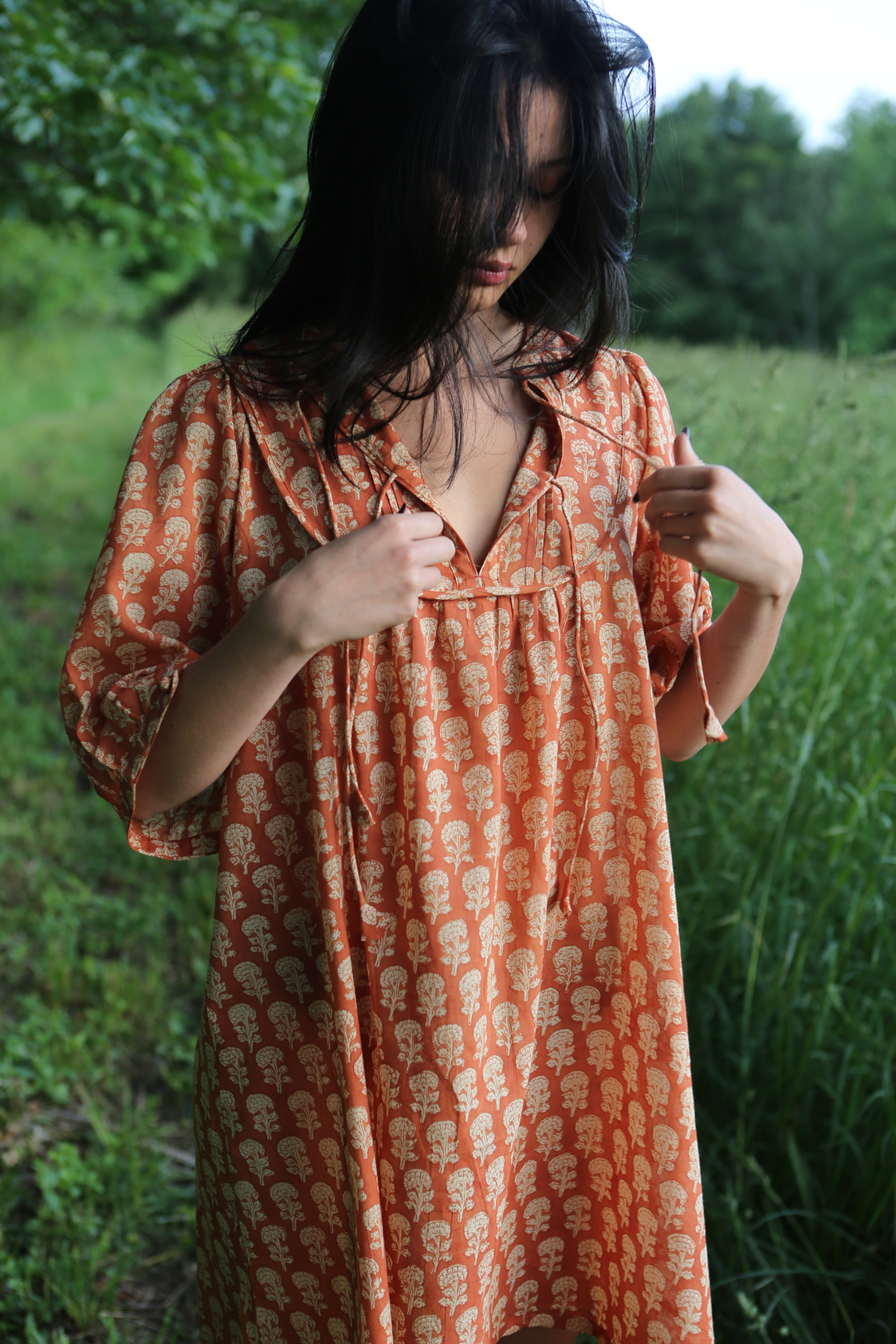 Minna Tunic in Rust