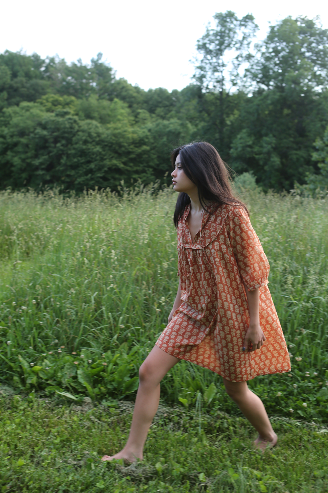 Minna Tunic in Rust