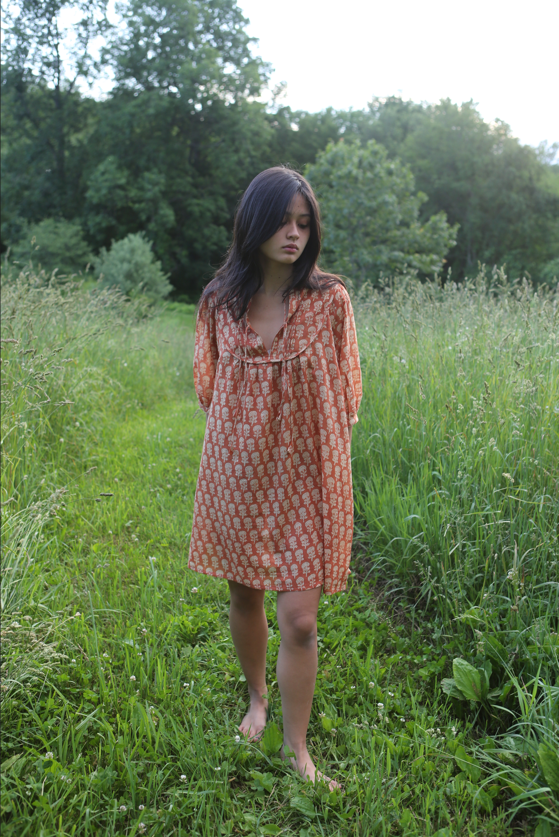 Minna Tunic in Rust