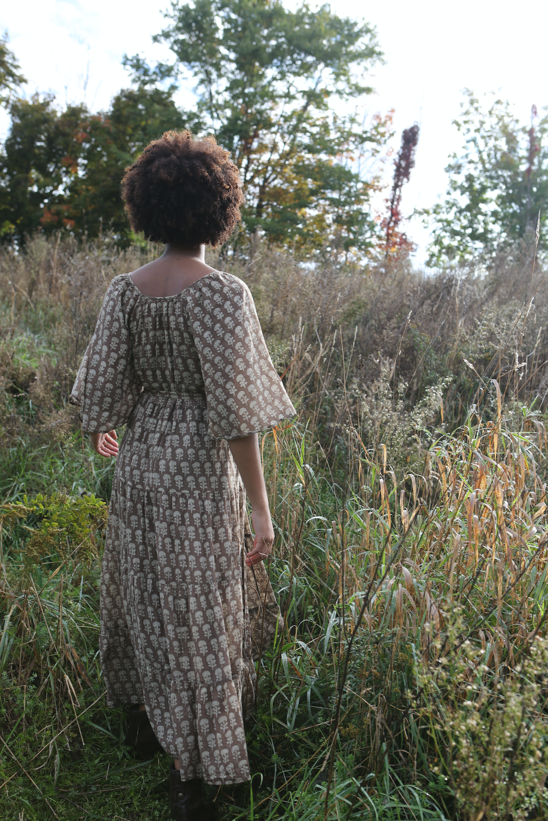 Athena Dress in Mocha