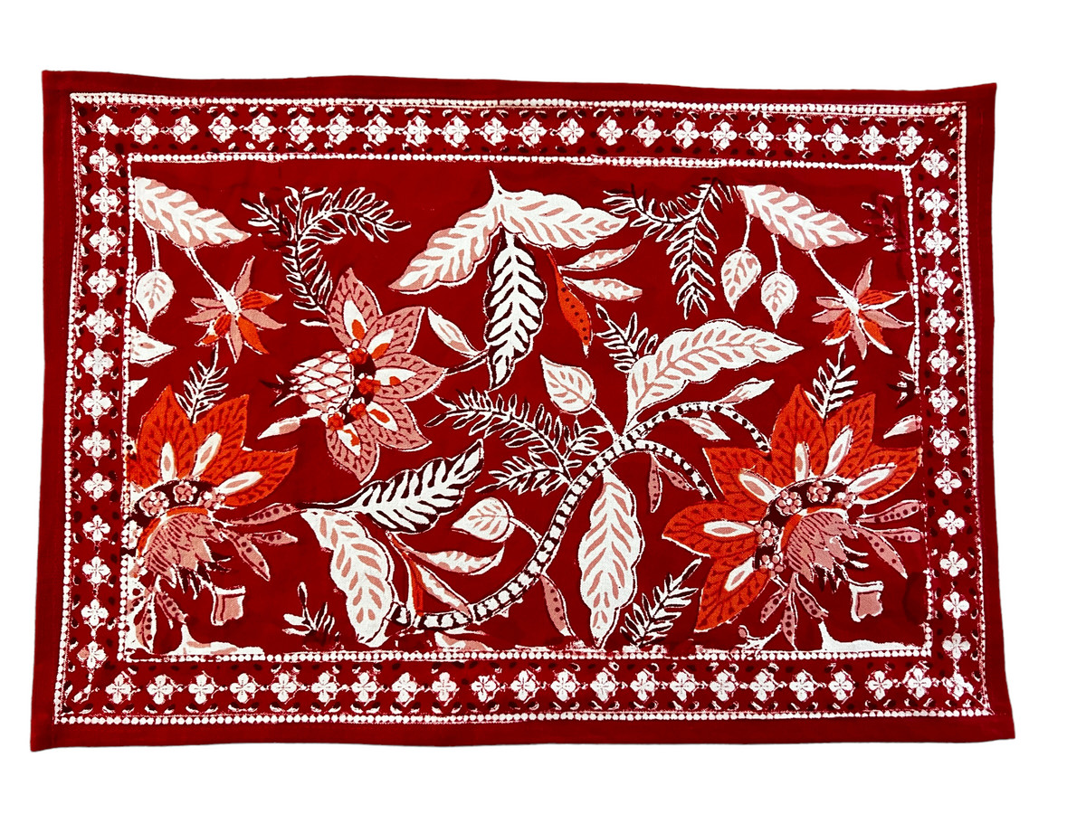 Winter Red Placemats